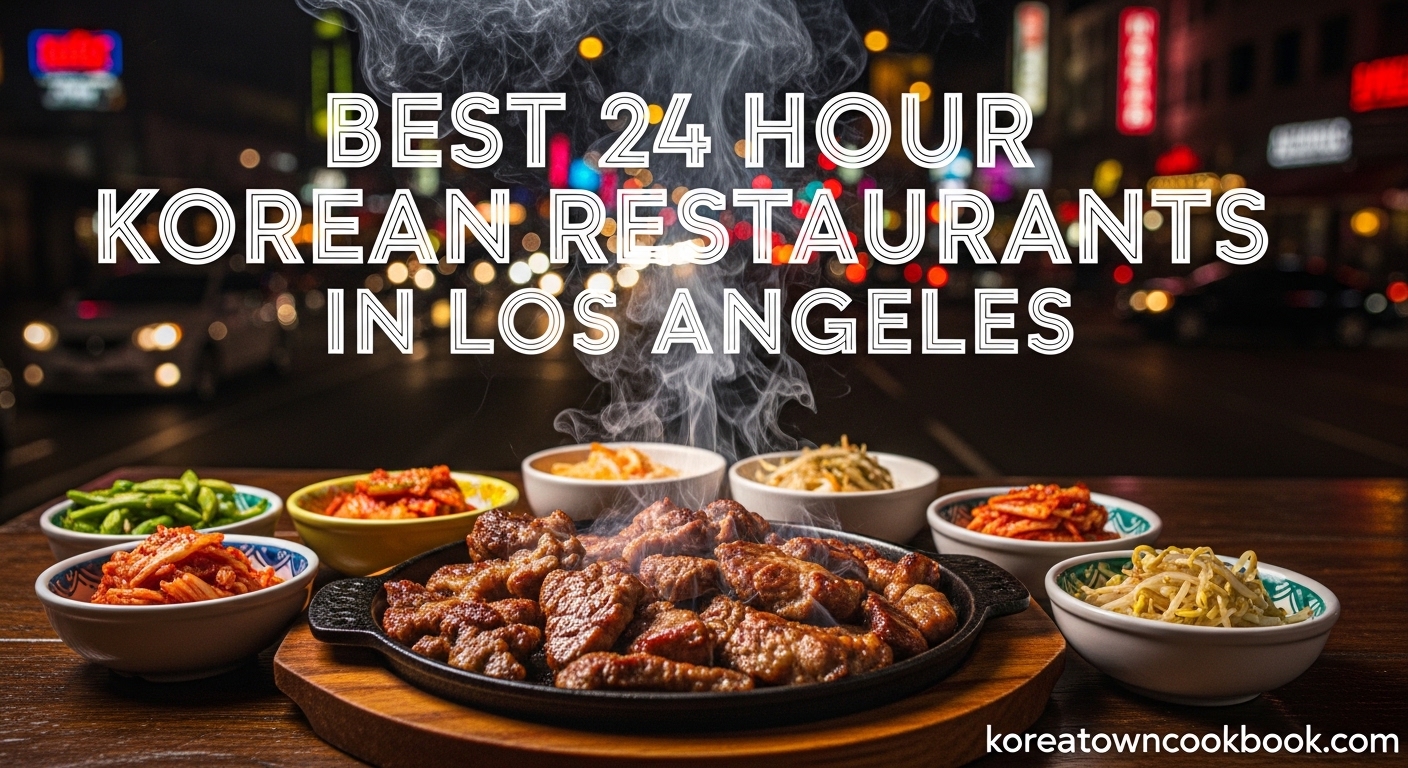 Best 24 Hour Korean Restaurants in Los Angeles