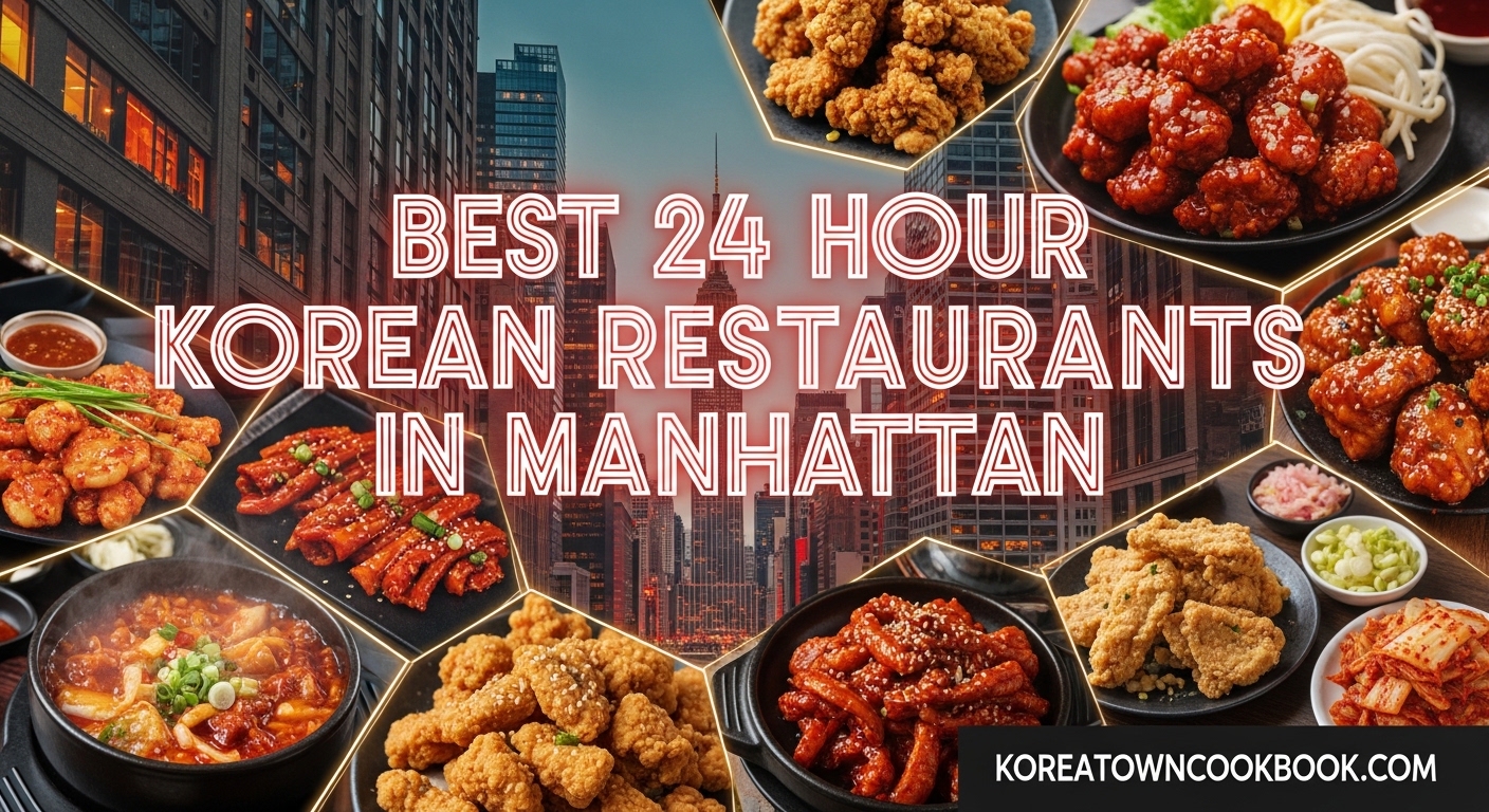 Best 24 Hour Korean Restaurants in Manhattan