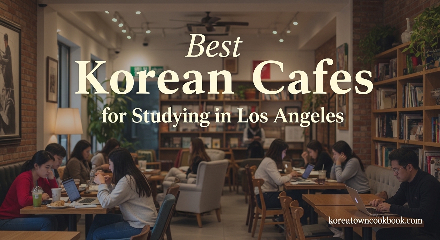 Best Korean Cafes for Studying in Los Angeles