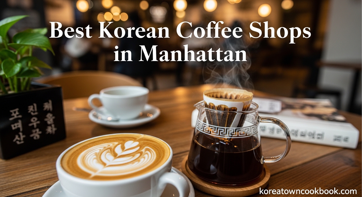 Best Korean Coffee Shops in Manhattan