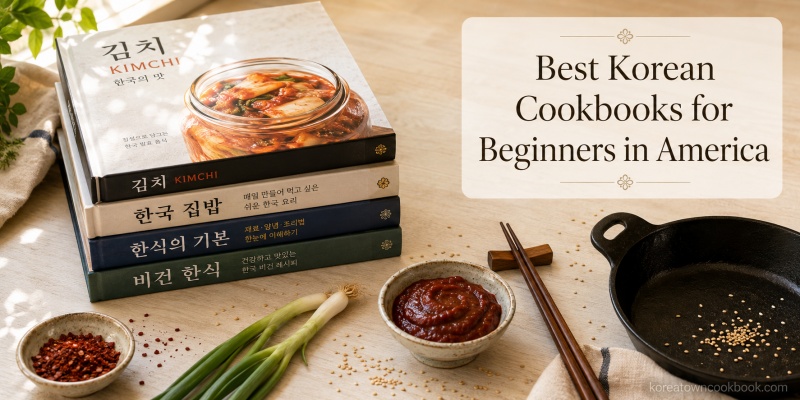Best Korean Cookbooks for Beginners in America