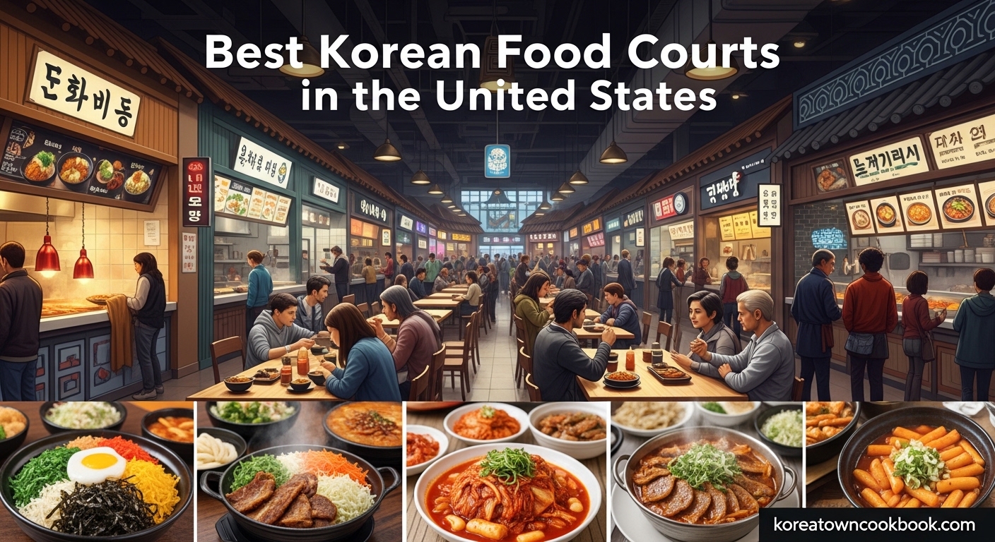 Best Korean Food Courts in the United States