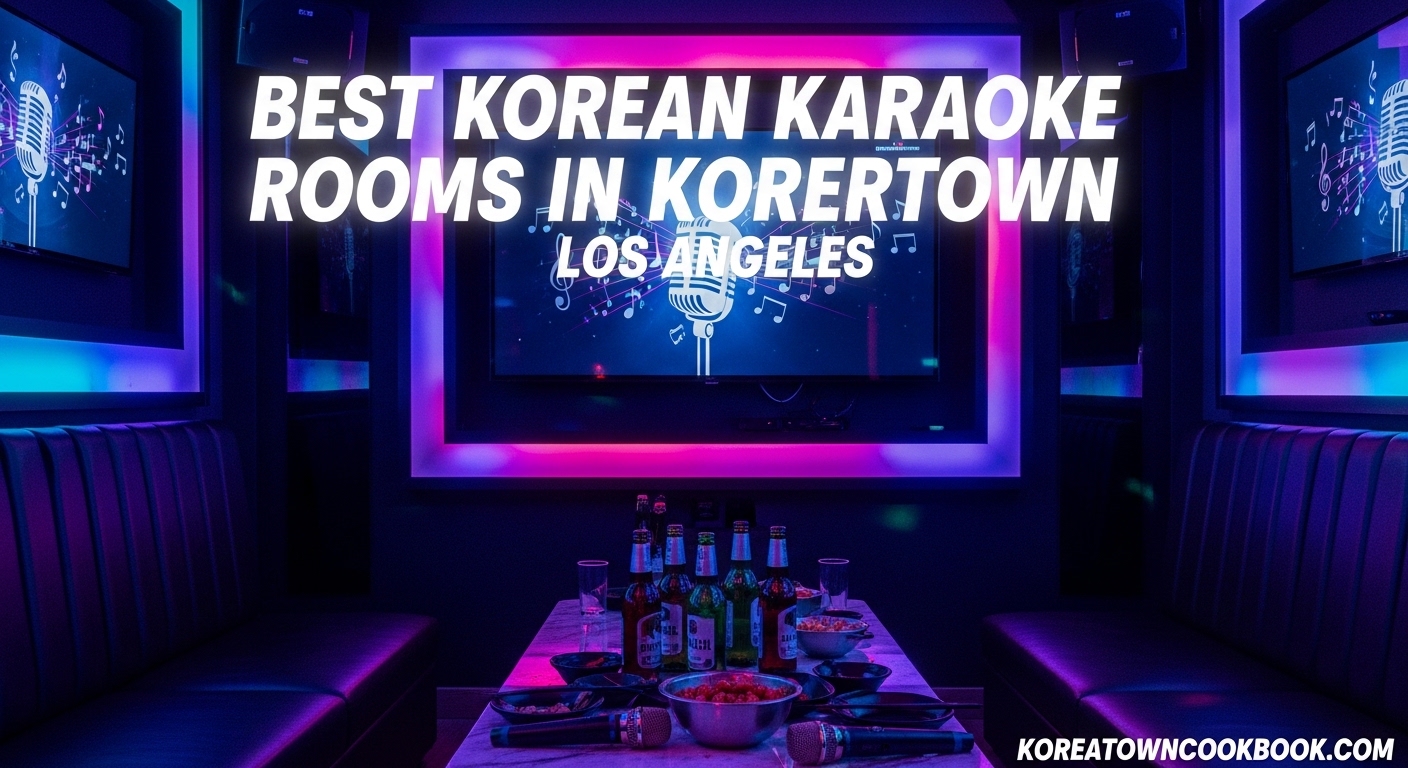 Best Korean Karaoke Rooms in Koreatown Los Angeles