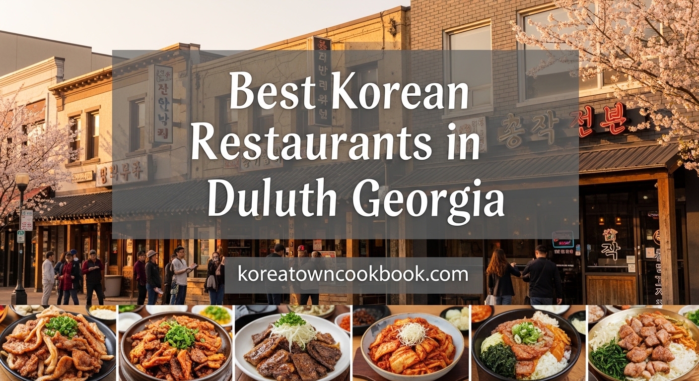 Best Korean Restaurants in Duluth Georgia