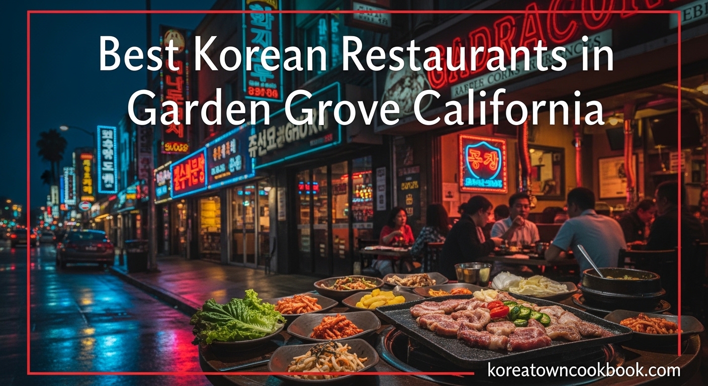 Best Korean Restaurants in Garden Grove California