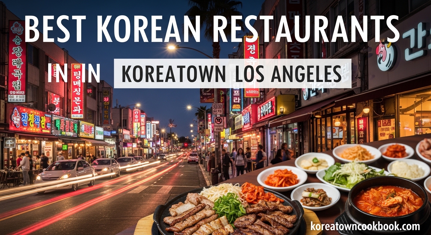Best Korean Restaurants in Koreatown Los Angeles
