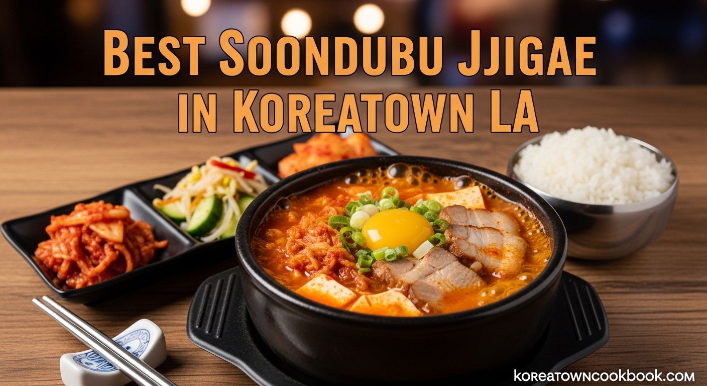 Best Soondubu Jjigae in Koreatown LA
