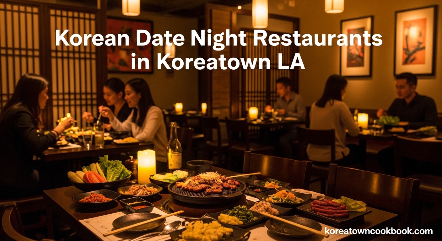 Korean Date Night Restaurants in Koreatown LA