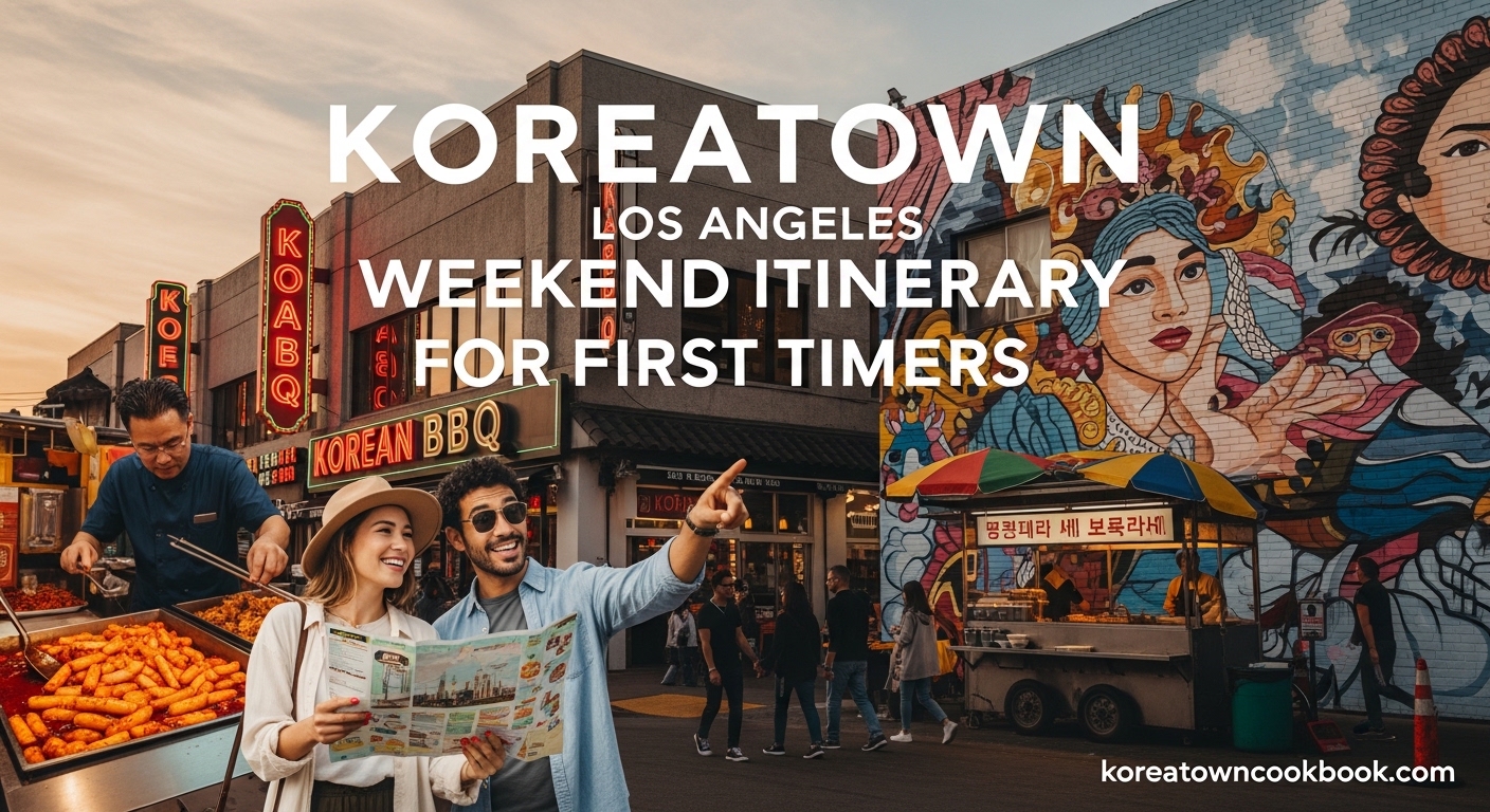 Koreatown Los Angeles Weekend Itinerary for First Timers