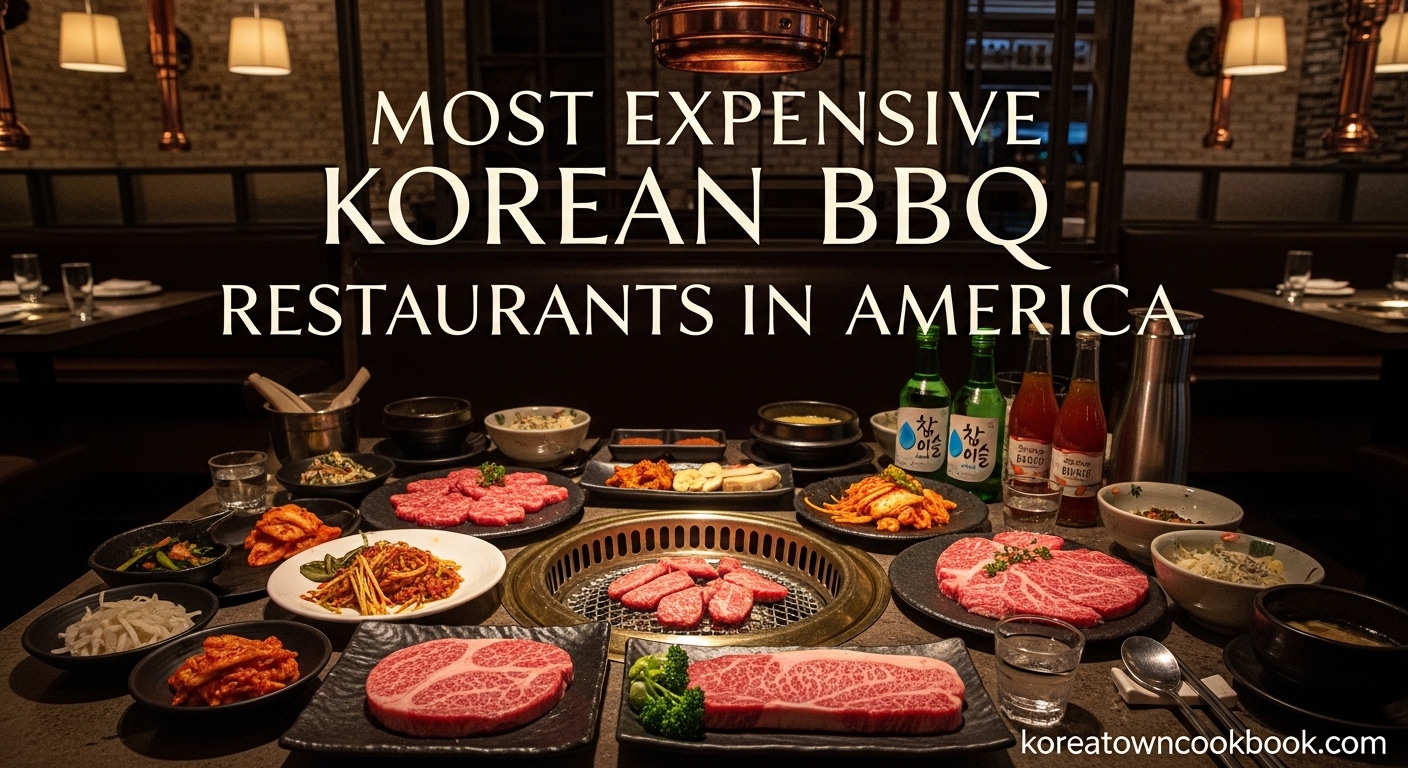 Most Expensive Korean BBQ Restaurants in America