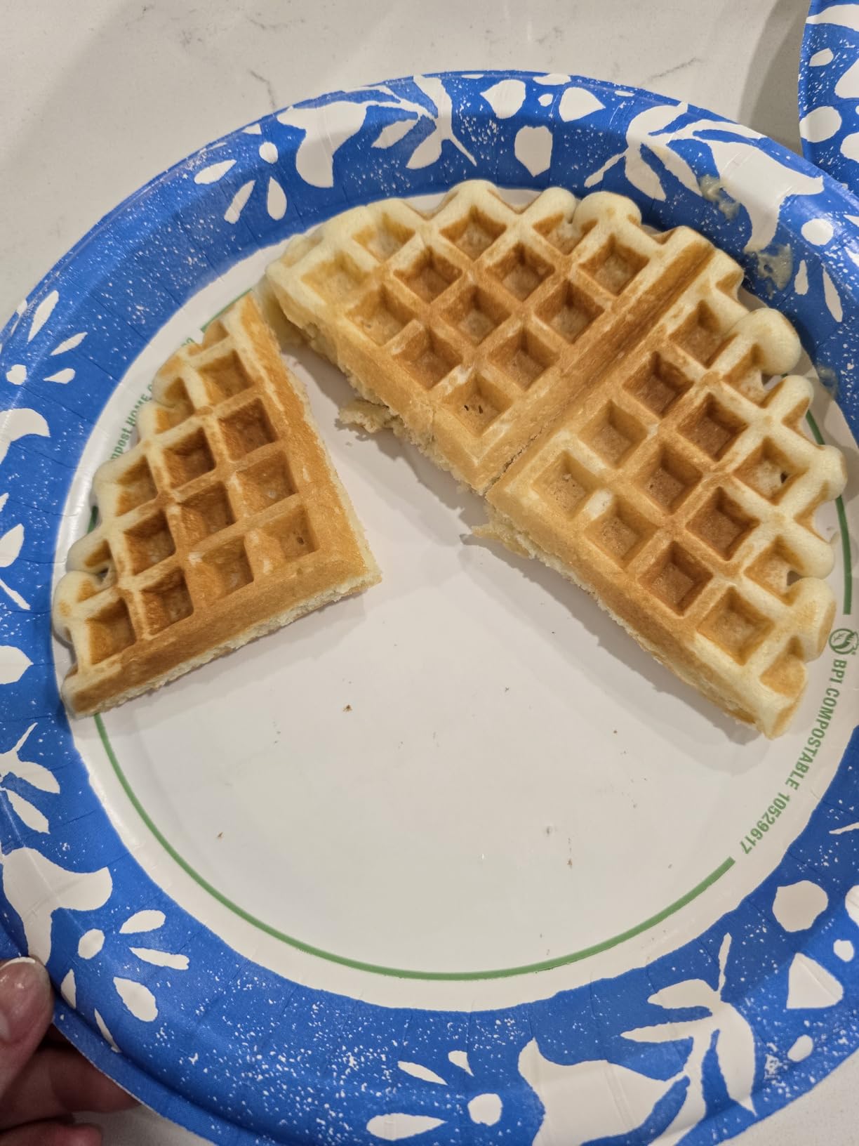 Cuisinart Waffle Maker, 1250W Round Classic Waffle Iron, 5-Setting Adjustable Browning Control, WMR-CAP2, Brushed Stainless customer photo 2