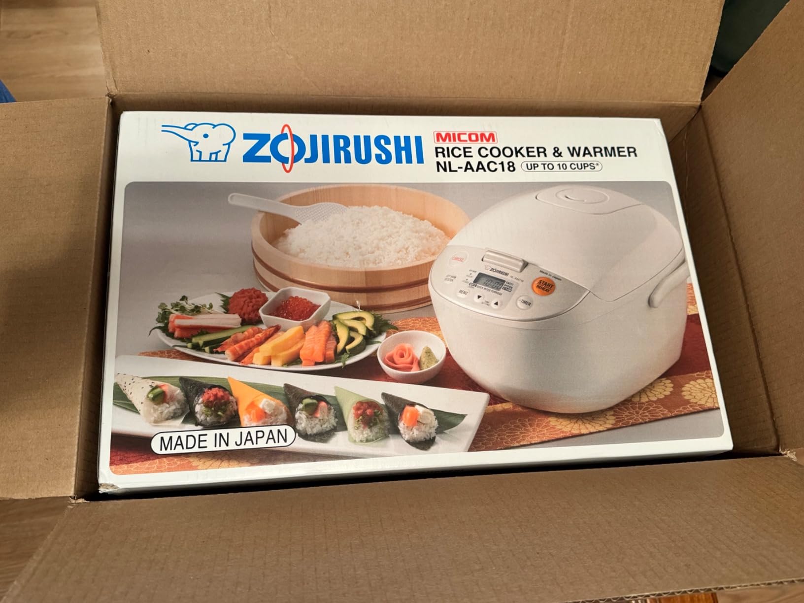 Zojirushi NL-AAC10 Micom Rice Cooker (Uncooked) and Warmer, 5.5 Cups/1.0-Liter customer photo 2