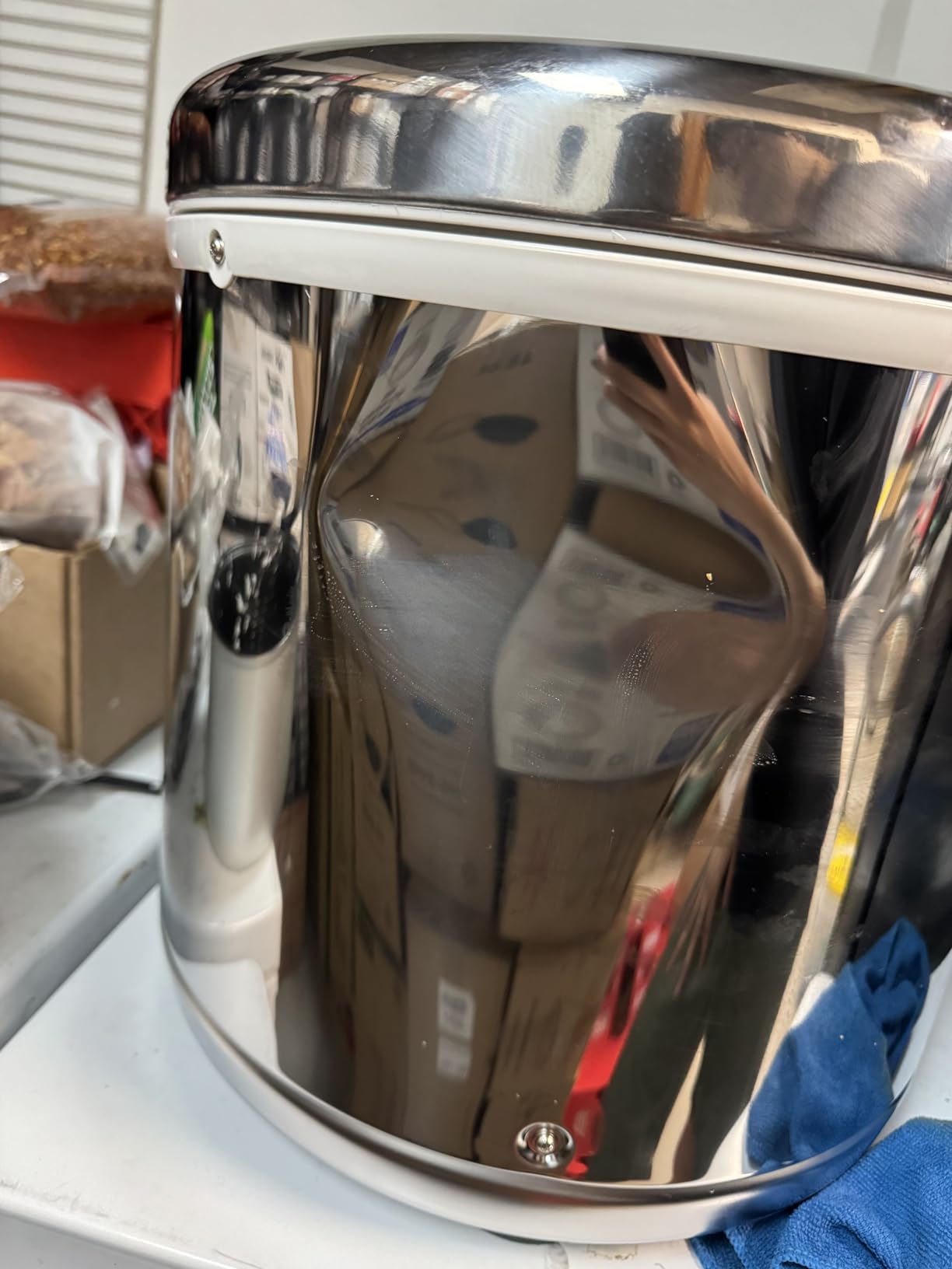 Pantin Commercial Electric Rice Warmer, Commercial Rice Warmer (Warm Function only, not a Rice Cooker) - (For Measurement Purpose: 50 Cup Raw/100 Cup Cooked) 120V, 95W, NSF, ETL Listed customer photo 1