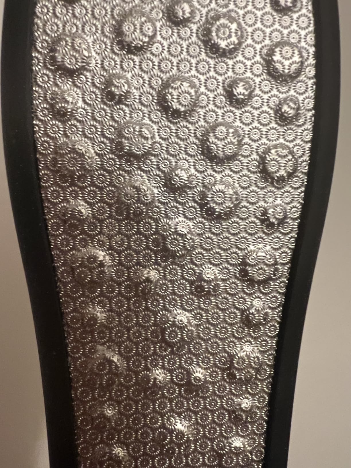 ForPro Black Bear Stainless Steel Pedicure File, Callus Remover Foot File, Double-Sided Professional Quality Tool for Heels and Feet, 10.5'' L customer photo 2