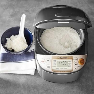 Zojirushi NP-HCC18XH Induction Heating System Rice Cooker and Warmer, 1.8 L, Stainless Dark Gray customer photo 1