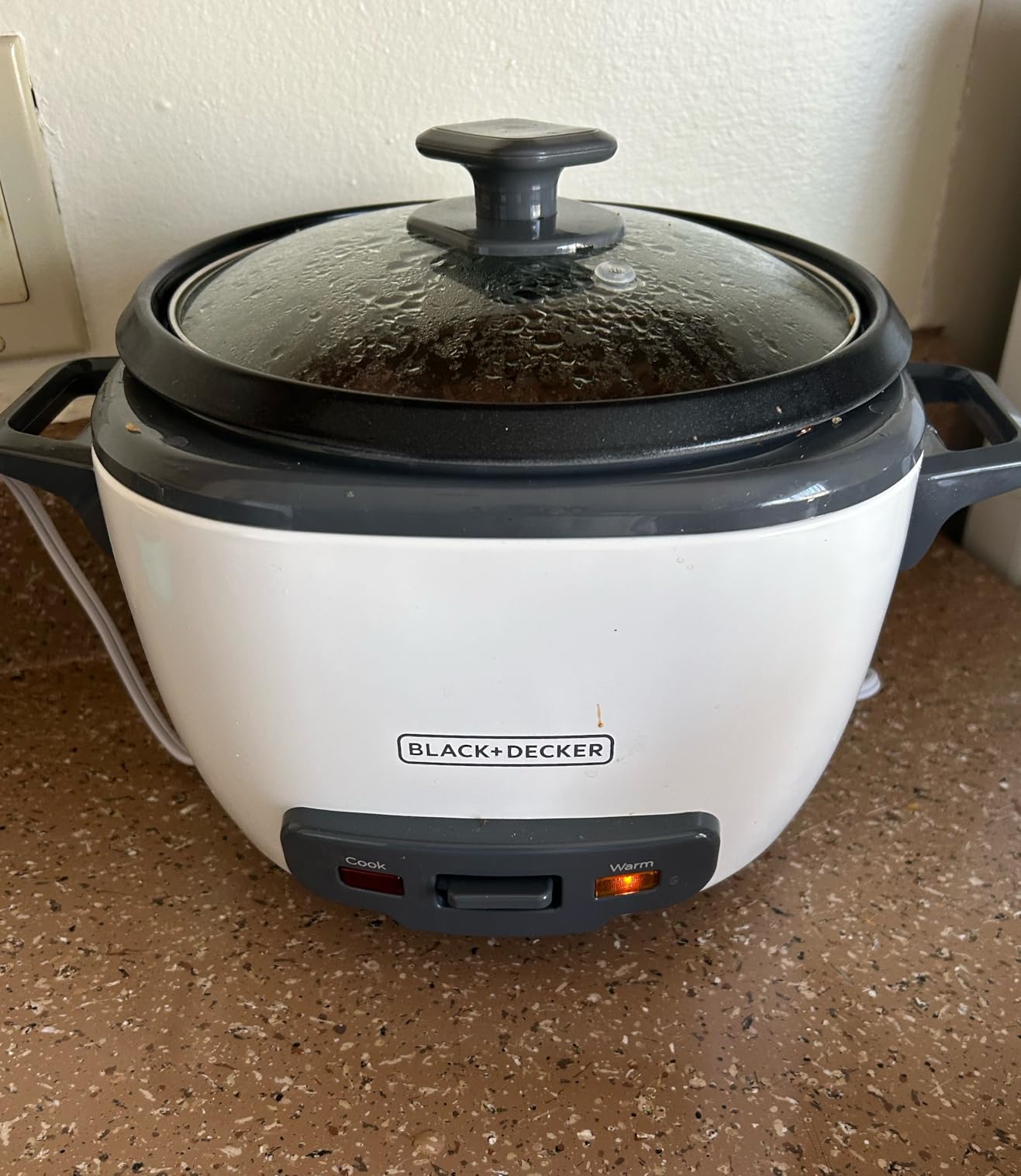 BLACK+DECKER 16-Cup Rice Cooker, RC516, 8-Cup Uncooked Rice, Steaming Basket, Removable Non-Stick Bowl, One Touch | Makes up to 16 cups cooked rice with automatic keep warm, steamer basket and removable nonstick bowl. customer photo 1
