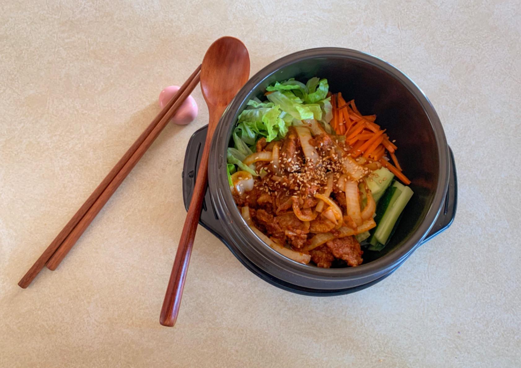 Ecloud Shop® Woden Chopsticks Spoon Fixed Korean Tableware Combinations 2pcs customer photo 2
