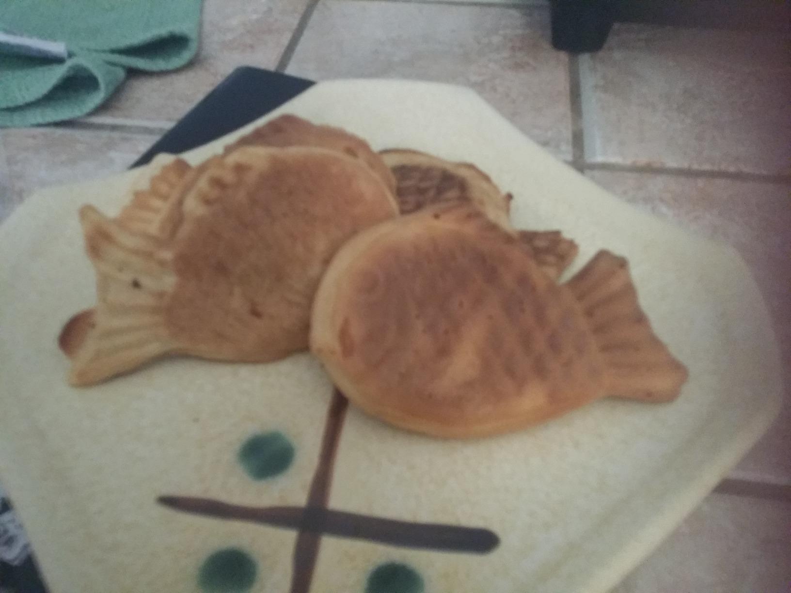 COOKKING - Taiyaki Japanese Fish-shaped Pancake Double Pan, Made in Korea customer photo 2