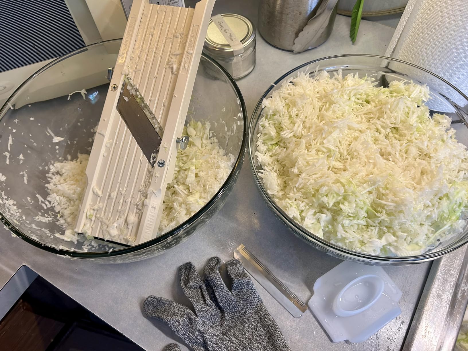 Benriner Mandoline Jumbo Slicer, Japanese Stainless Steel Blade, Beige customer photo 1