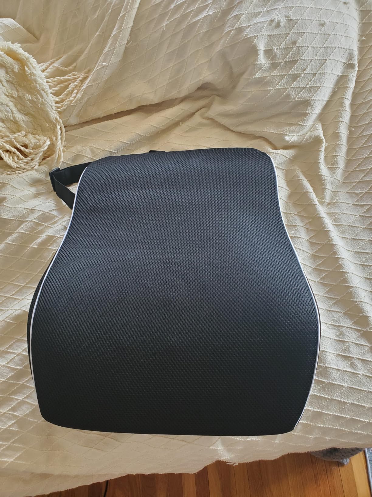 Lumbar Support Pillow for Office Chair,Mothers Day Gifts for Mom, Back Support Pillow for Car, Office Supplies, Chair Cushions, Back Pain Relief Improve Posture, Mesh Cover Double Adjustable Straps customer photo 1