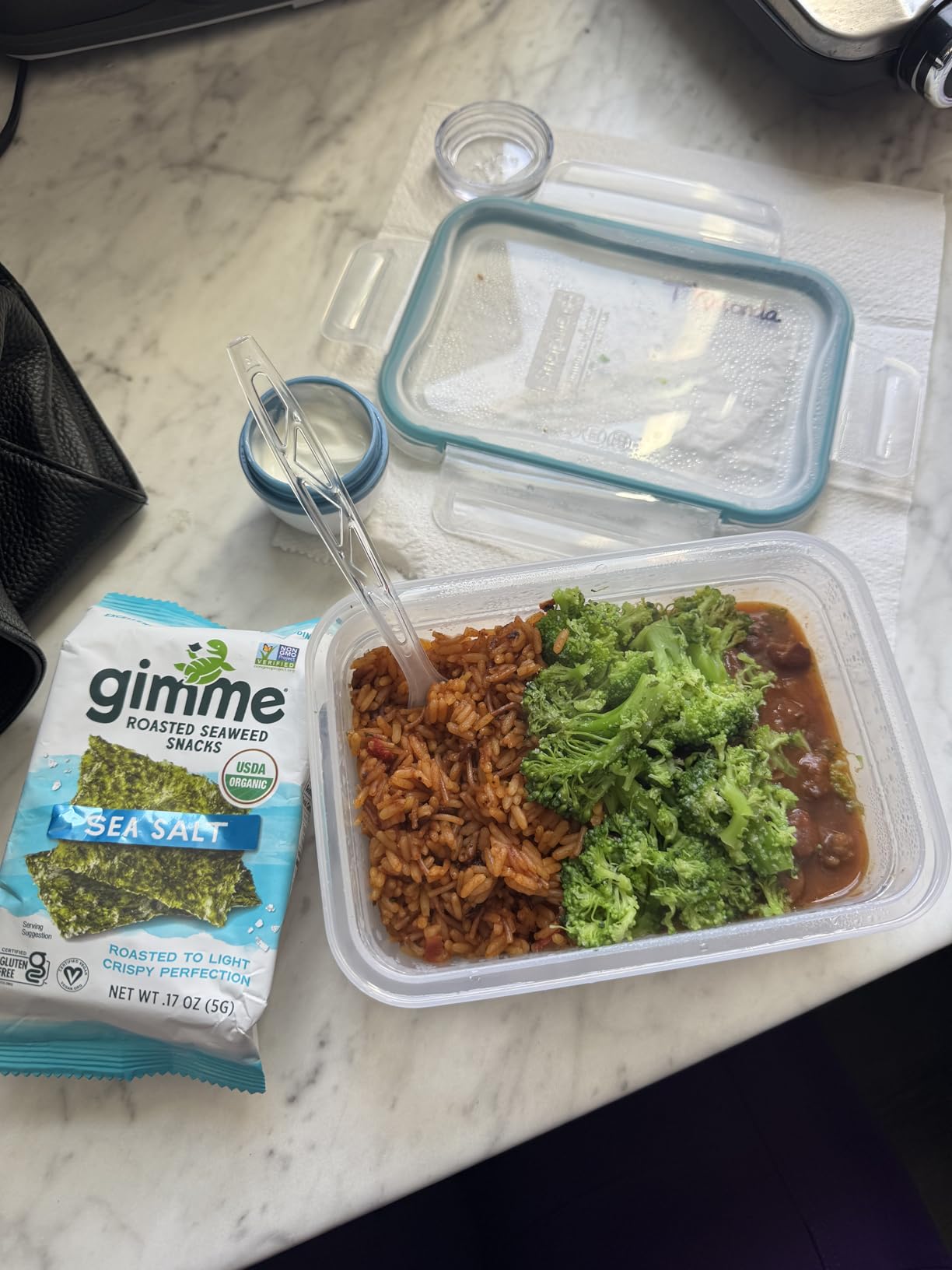 Gimme 20 CT Sea Salt Organic Roasted Seaweed Snacks, 5g, 0.17oz customer photo 1