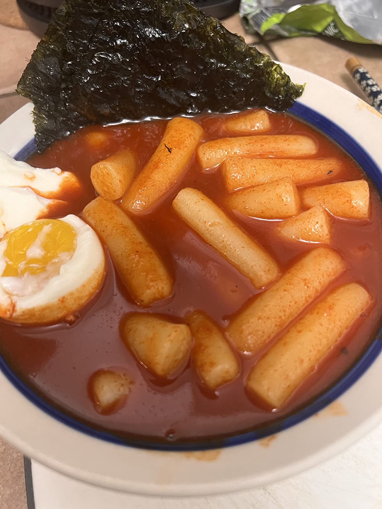 MISSLEE Tteokbokki Sauce Mix (5 Pack, 2 Servings Each), Level 2 Original, Korean Powder Sauce for Rice Cakes, Stir-Fries, and More (1.76 oz(pack of 5), Original) customer photo 2
