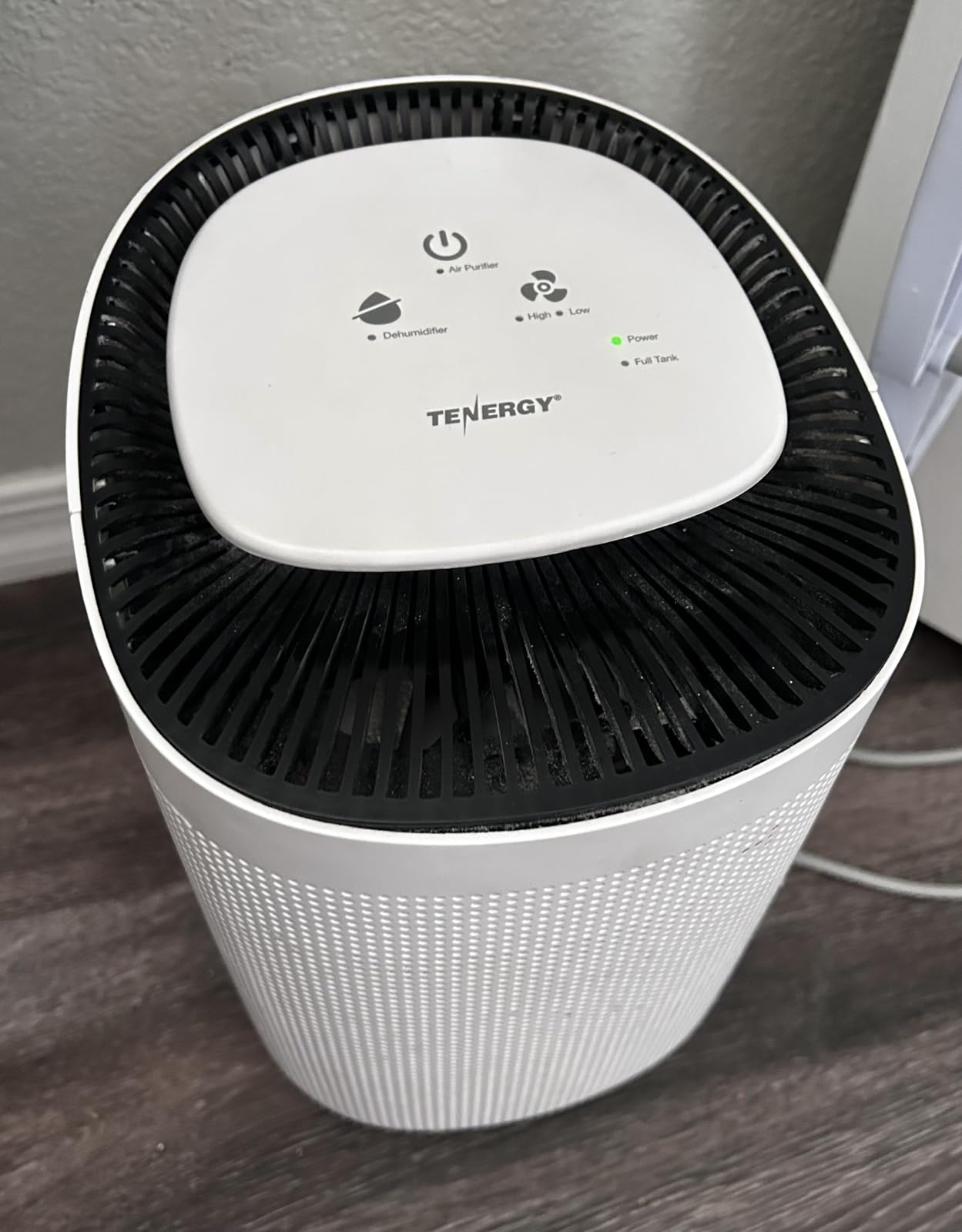 Tenergy Sorbi 1000ml Air Dehumidifier w/Purifying Function, True HEPA Filter, Auto Shutoff, Touch Control Adjustable Air Speed, Ultra-Quiet, Ideal for Closets & Bathrooms customer photo 1