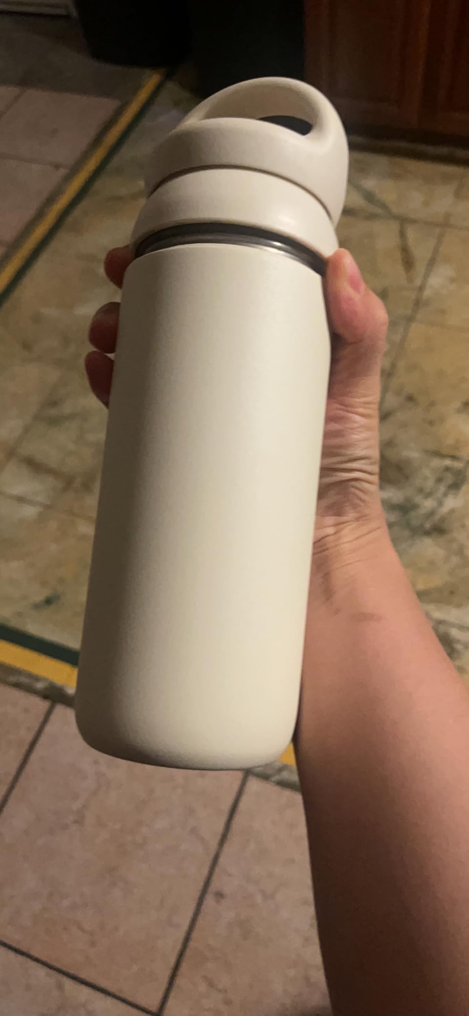 KINTO Day-off Tumbler, 16.9 fl oz (500 ml), White, Double Wall Vacuum Construction, Hot and Cold Insulation customer photo 2