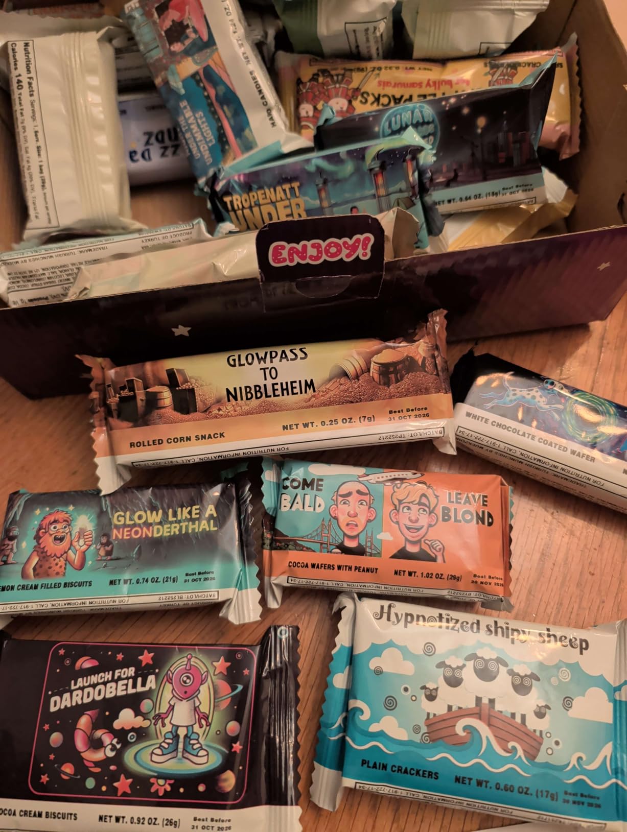 International Snack Box, Unique Experience with Universal Exotic Candies and Treats from around the World, Gift-Ready Foreign Foods in Packages Inspired by European, Japanese and Korean Cultures customer photo 1