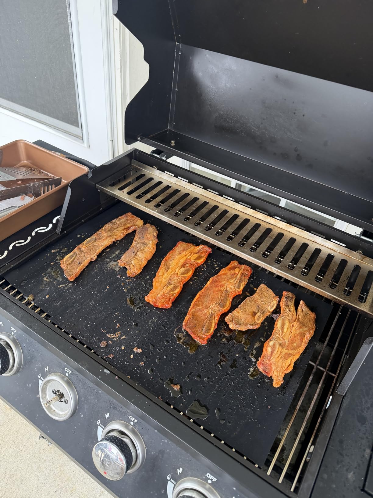 Dailyart Grill Mats for Outdoor Grill, Grill Mats Non Stick Set of 5 BBQ Grill Mat - 15.75 x 13 Inch customer photo 1