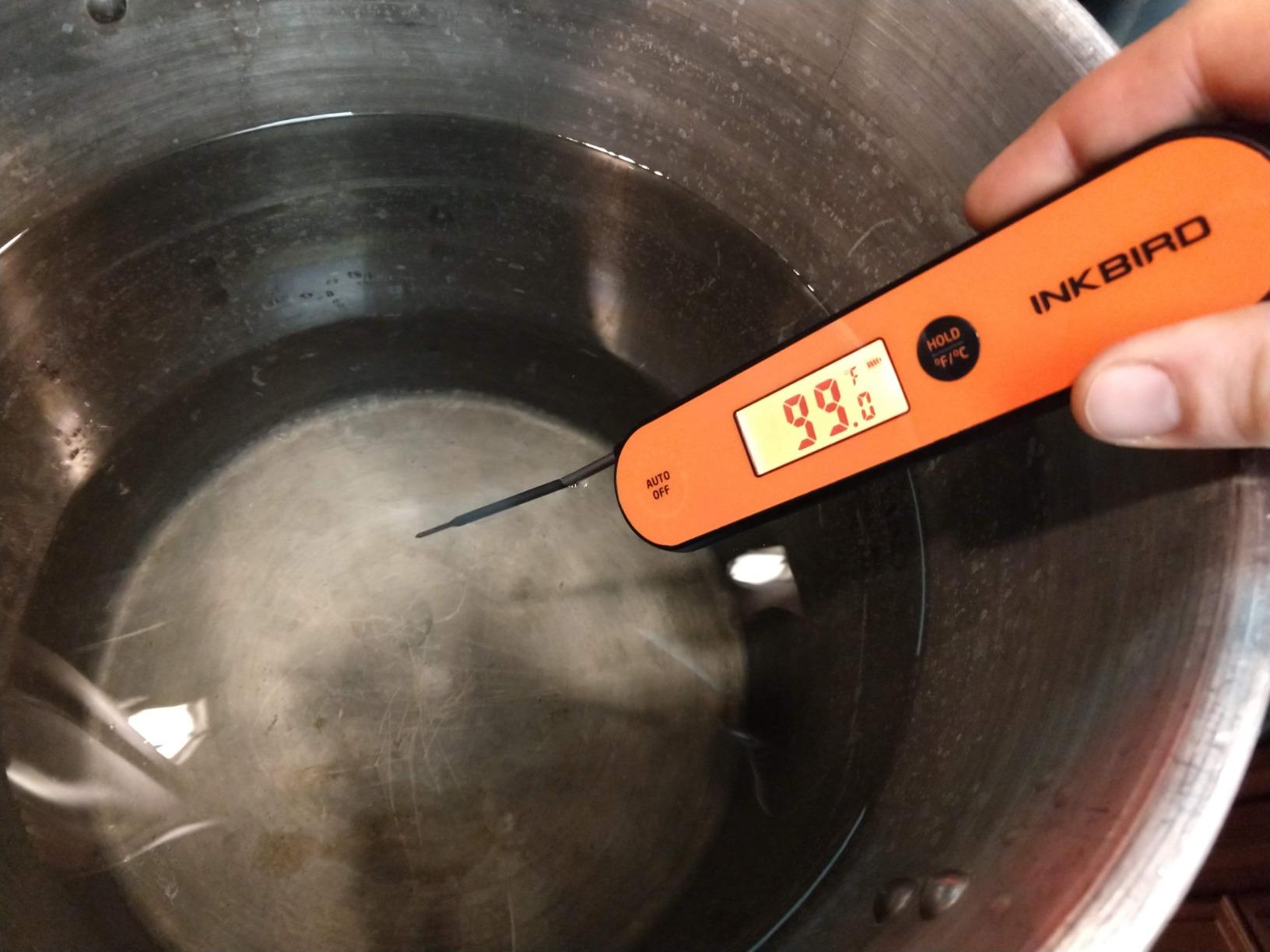 Inkbird Instant Read Meat Thermometer IHT-1P, Digital Waterproof Rechargeable Food Thermometer with Calibration, Magnet, Backlight for Cooking, Grill, Smoker, Kitchen, Turkey customer photo 1