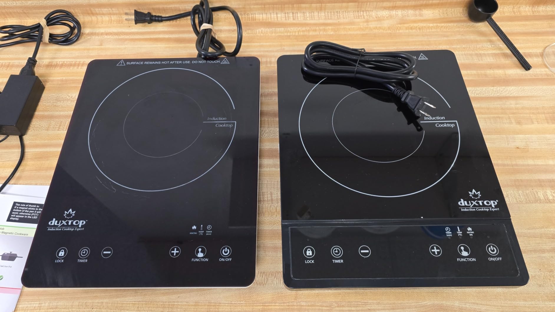 Portable Induction Cooktop, Countertop Burner, Induction Burner with Timer and Sensor Touch, 1800W 8500ST E210C2 customer photo 2