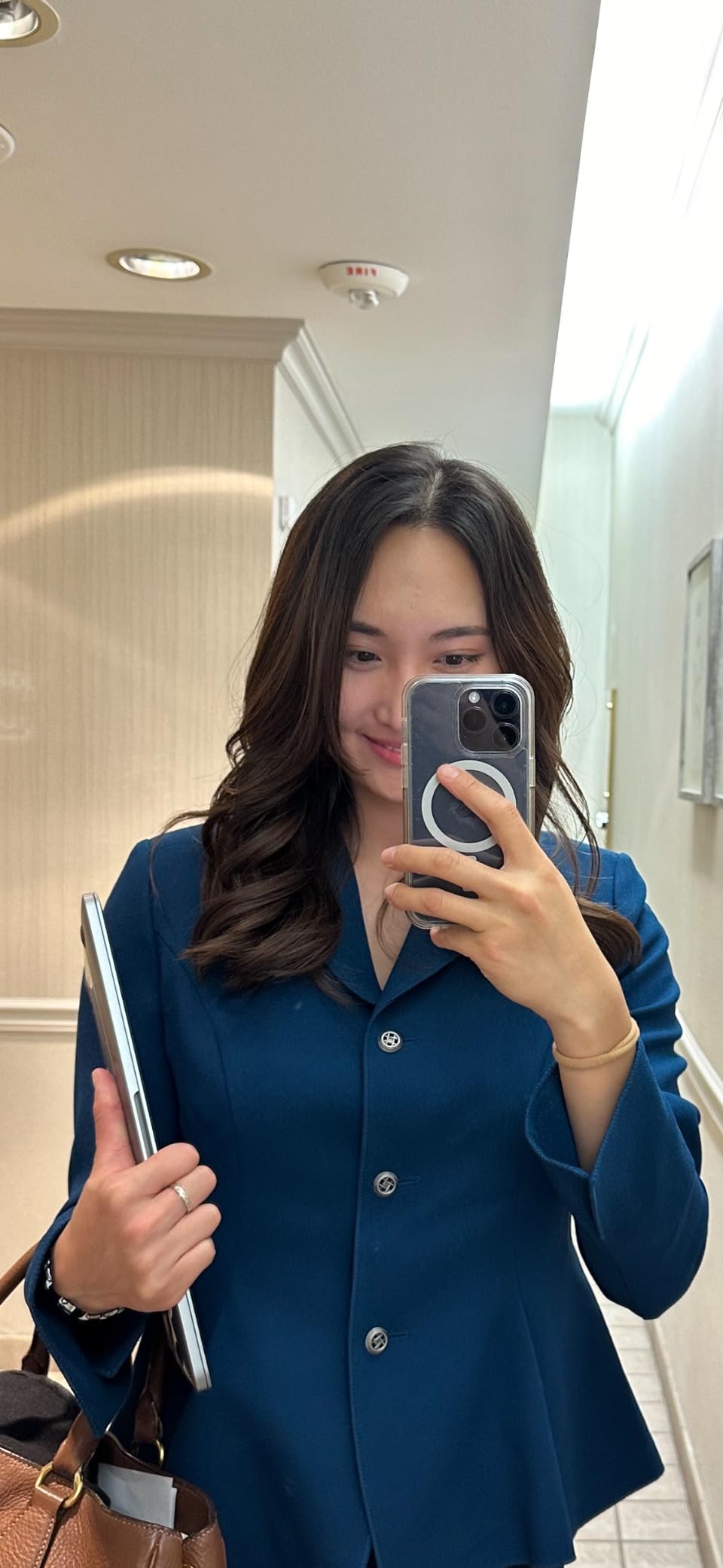 VODANA Professional GlamWave Ceramic Curling Iron, Long-Lasting Natural Curls, Instant Heat, Hair Curler, Curling Wand, Available in USA (1.6 inch, Lavender) customer photo 2
