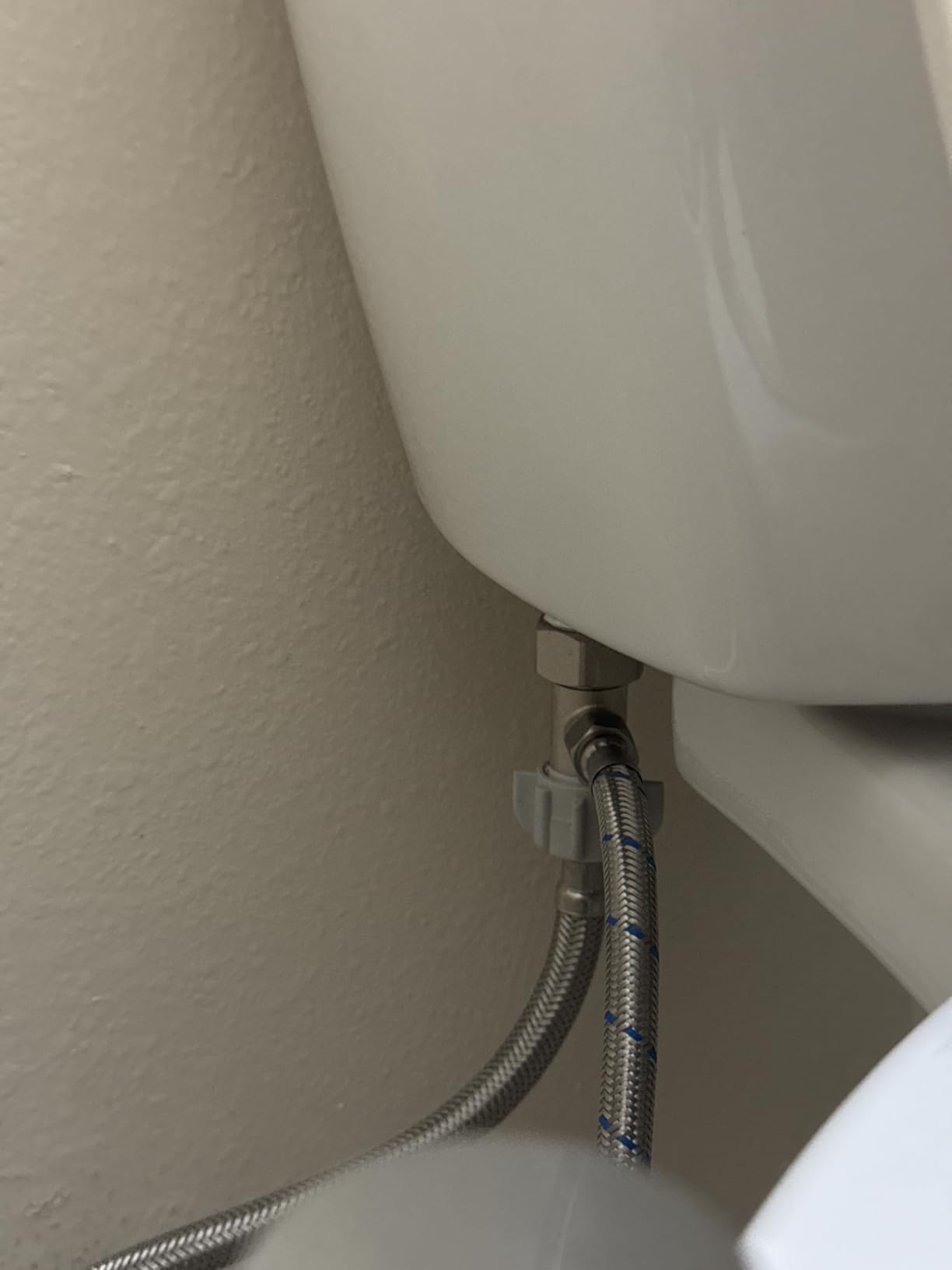 CLEAR REAR Bidet Attachment for Toilet Seat - Non-Electric with Self Cleaning Dual Nozzles, Leak Proof Connectors, Adjustable Water Spray, Rear & Feminine Wash (Black) customer photo 1
