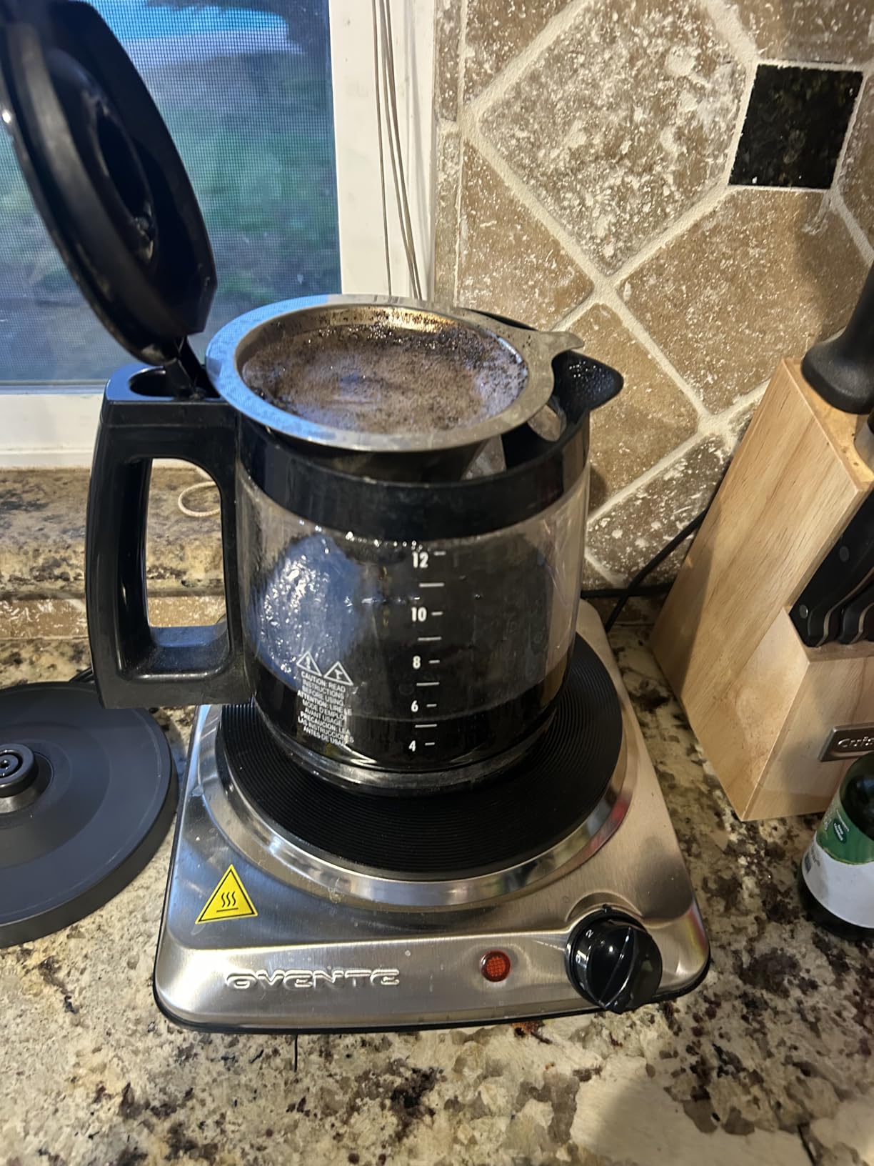 Cosori Pour Over Coffee Maker, Double Layer Stainless Steel Filter, 8cup customer photo 2