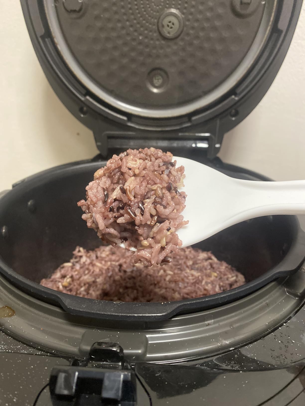 CUCKOO High Pressure Rice Cooker 10-Cup Uncooked / 20-Cup Cooked with Nonstick Inner Pot, 13 Menu Options, Fuzzy Logic Tech, Auto Clean, Black (CRP-PK1001S) customer photo 2