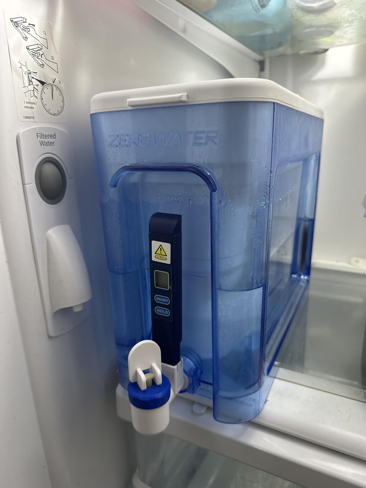 ZeroWater 20-Cup Ready-Pour 5-Stage Water Filter Dispenser with 0 TDS Water Filter - IAPMO Certified to Reduce Lead, Chromium, and PFOA/PFOS customer photo 1