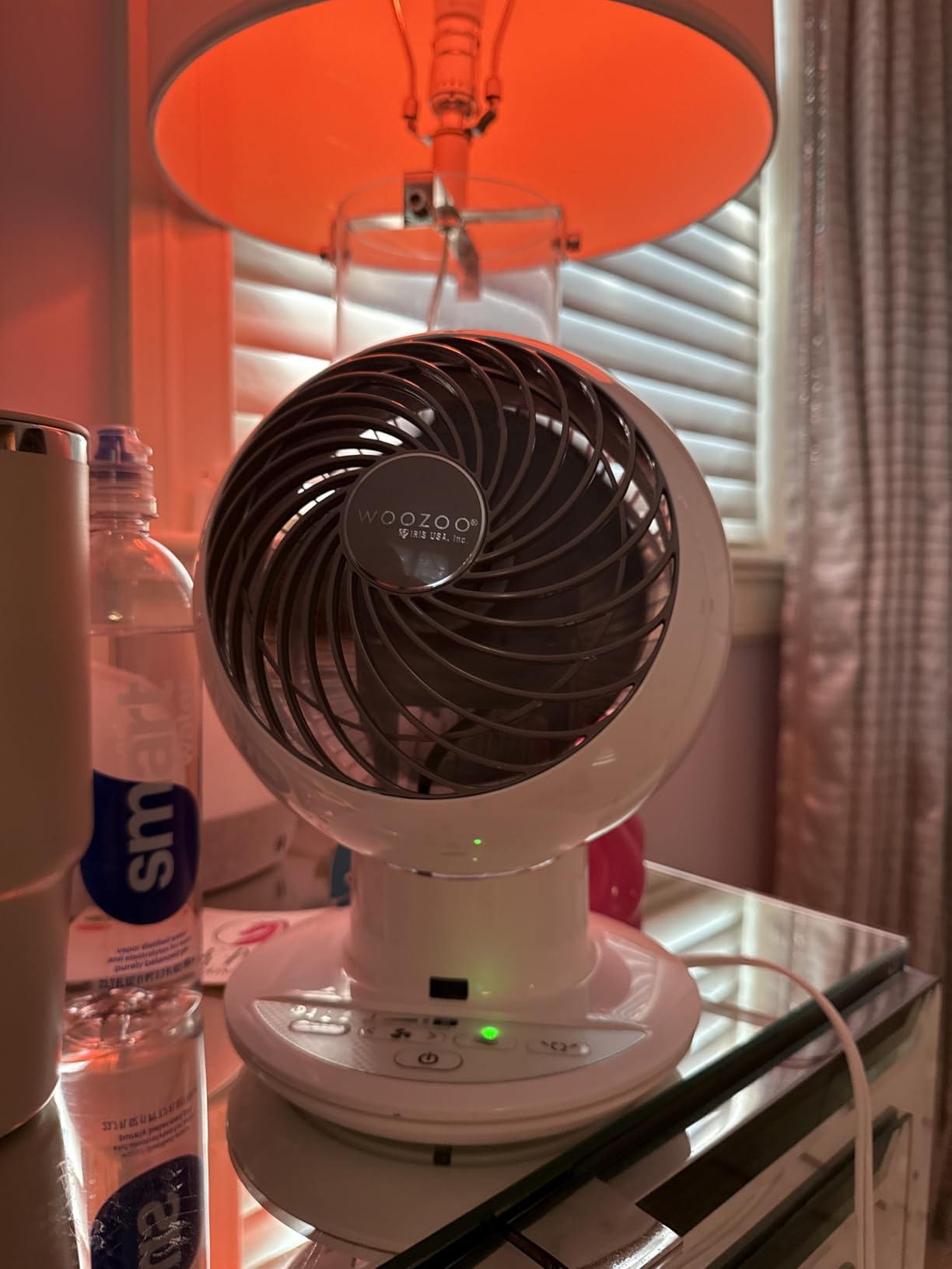 IRIS USA WOOZOO Air Circulator Fan with Remote, Oscillating, 5 Speeds, 82ft Max Air Distance, 90 Degree Adjustable Tilt, 30db Quiet Motor, Small Fan for Bedroom, Office, Dorm, White customer photo 1