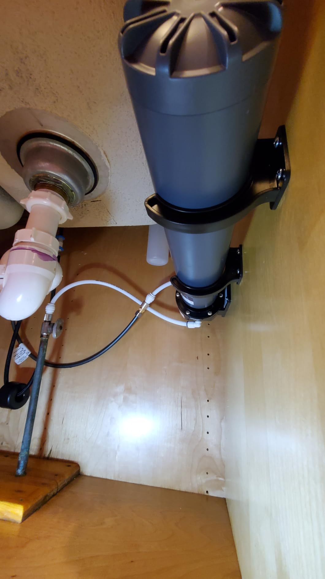 Aquasana Water Filter for Sink Faucet | Reduces 99% of 78 Contaminants Including Chlorine & Lead from Tap Water | Under Sink Filtration | Claryum Direct Connect | AQ-MF-1 customer photo 1