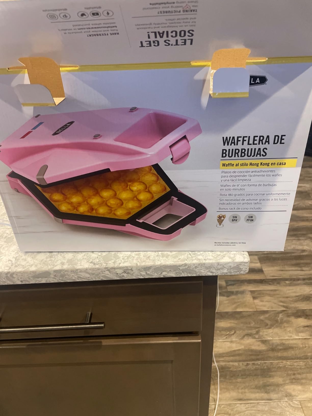 bella Bubble Waffle Maker for Hong Kong Style Breakfast Dessert 9