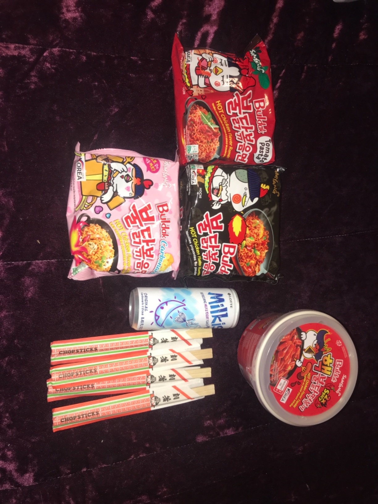 Korean Spicy Ramen Box | 3 Buldak Ramen 