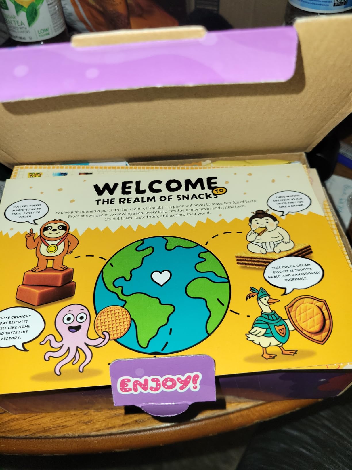 International Snack Box, Unique Experience with Universal Exotic Candies and Treats from around the World, Gift-Ready Foreign Foods in Packages Inspired by European, Japanese and Korean Cultures customer photo 2