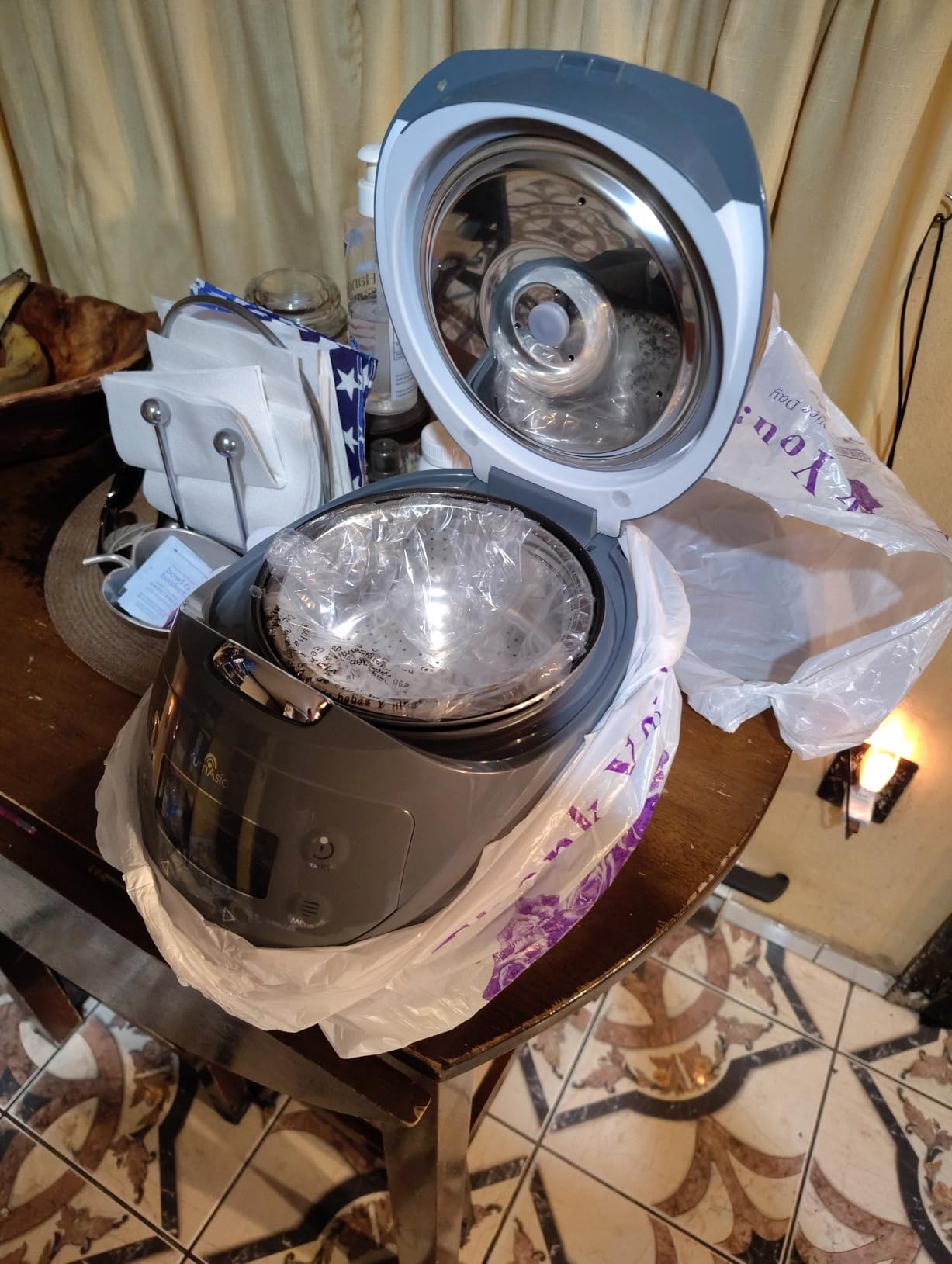 Yum Asia Panda Mini Rice Cooker with Ninja Ceramic Bowl and Advanced Fuzzy Logic, 3.5 Cup customer photo 2