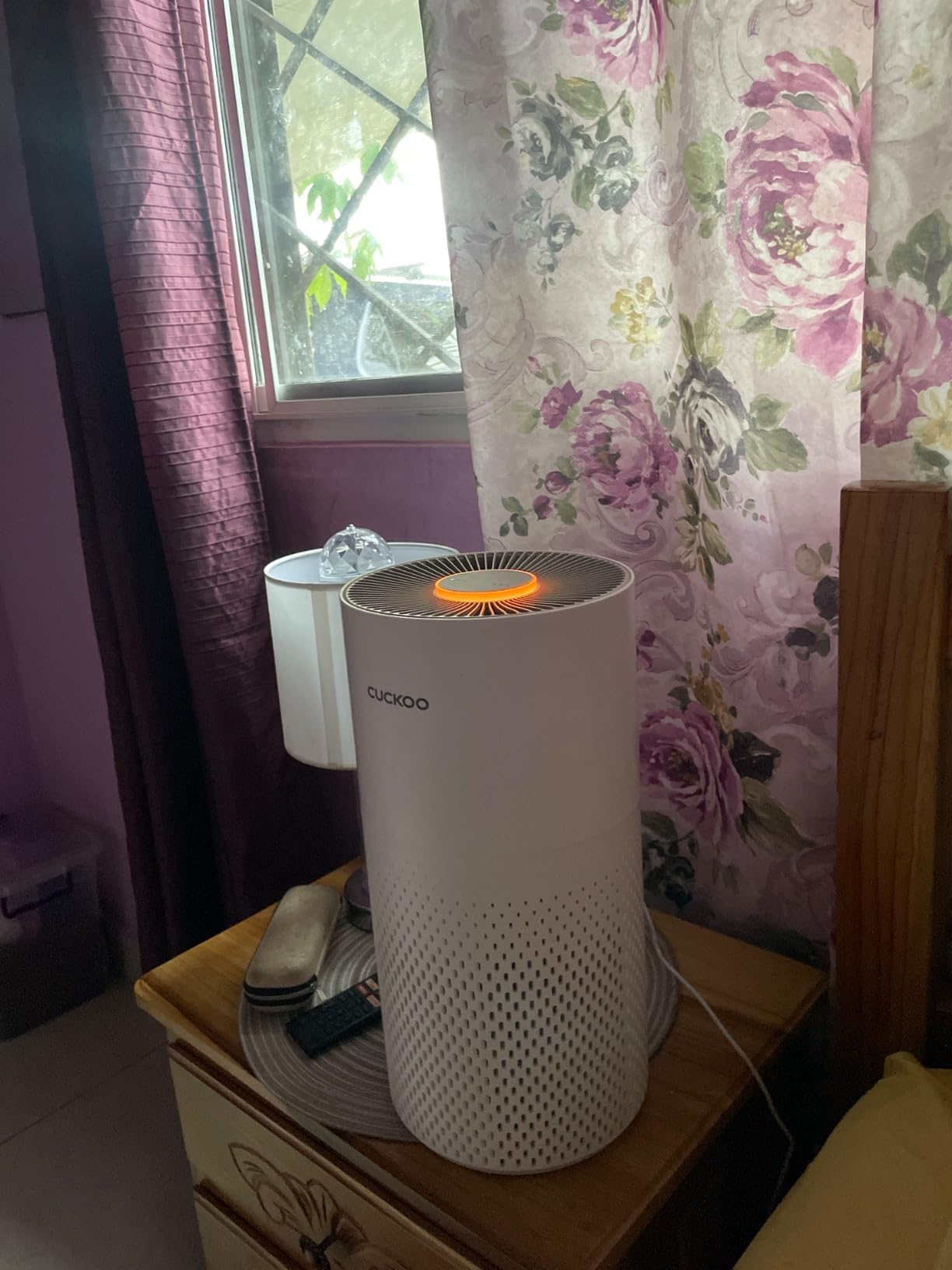 CUCKOO True HEPA Air Purifier Bundle with Extra Filter, Up to 456 sq. ft., 3-Stage Filter with H13 HEPA and Activated Carbon, Small Air Purifiers for Home Bedroom, White (CAC-I0510FW) customer photo 1