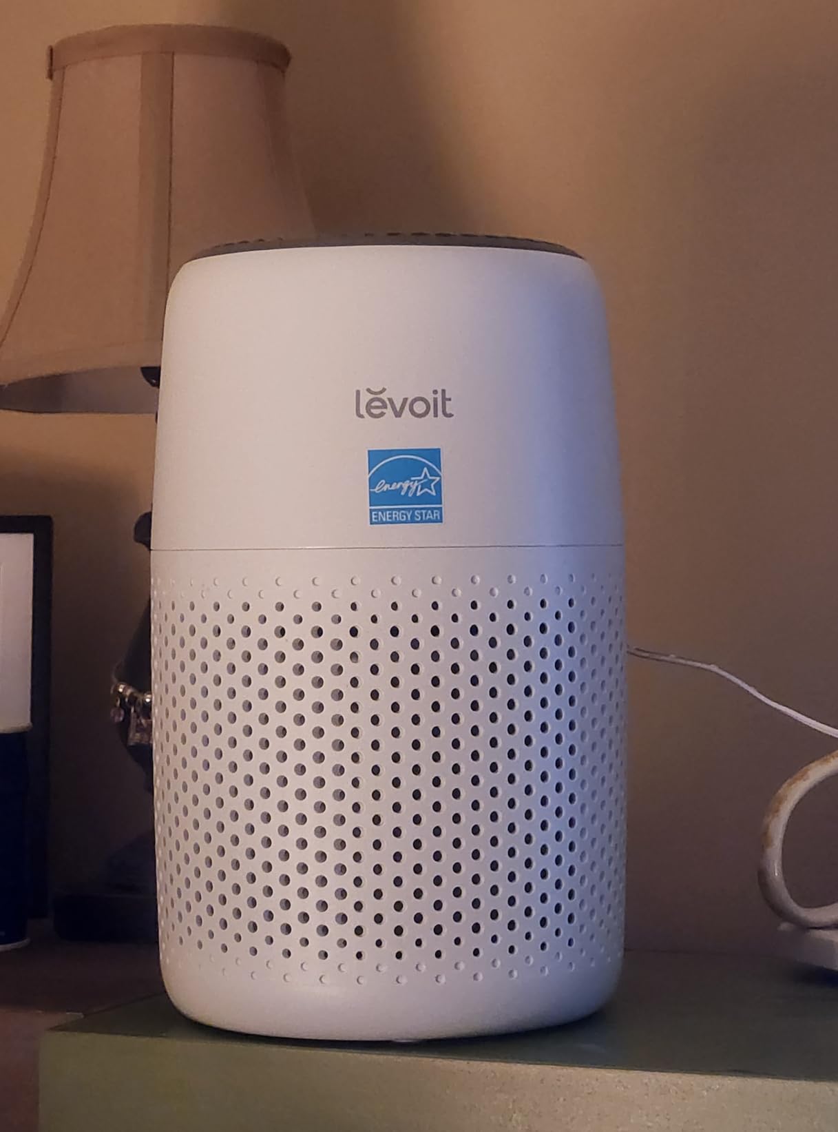 Levoit Air Purifiers for Bedroom Home Pets Dorm Room, Small Air Purifiers | Filter Cleaner with Fragrance Sponge, Filters Smoke, Allergens, Pet Dander, Odor, Dust, Office, Desktop, Core Mini-P, White customer photo 2