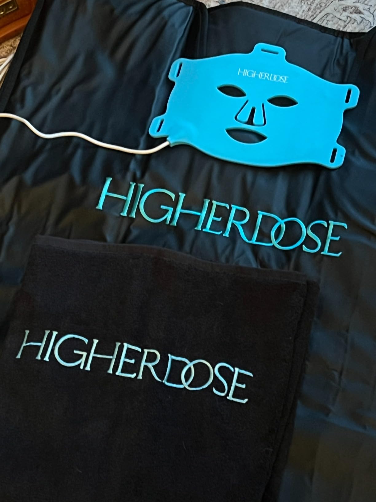 HigherDOSE Infrared Sauna Blanket with Low EMF for Personal Sauna at Home | Supports Full Body Detox, Muscle Recovery & Glowing Skin, Low EMF, 9 Temp Levels, Portable Home Sauna Spa Experience customer photo 1