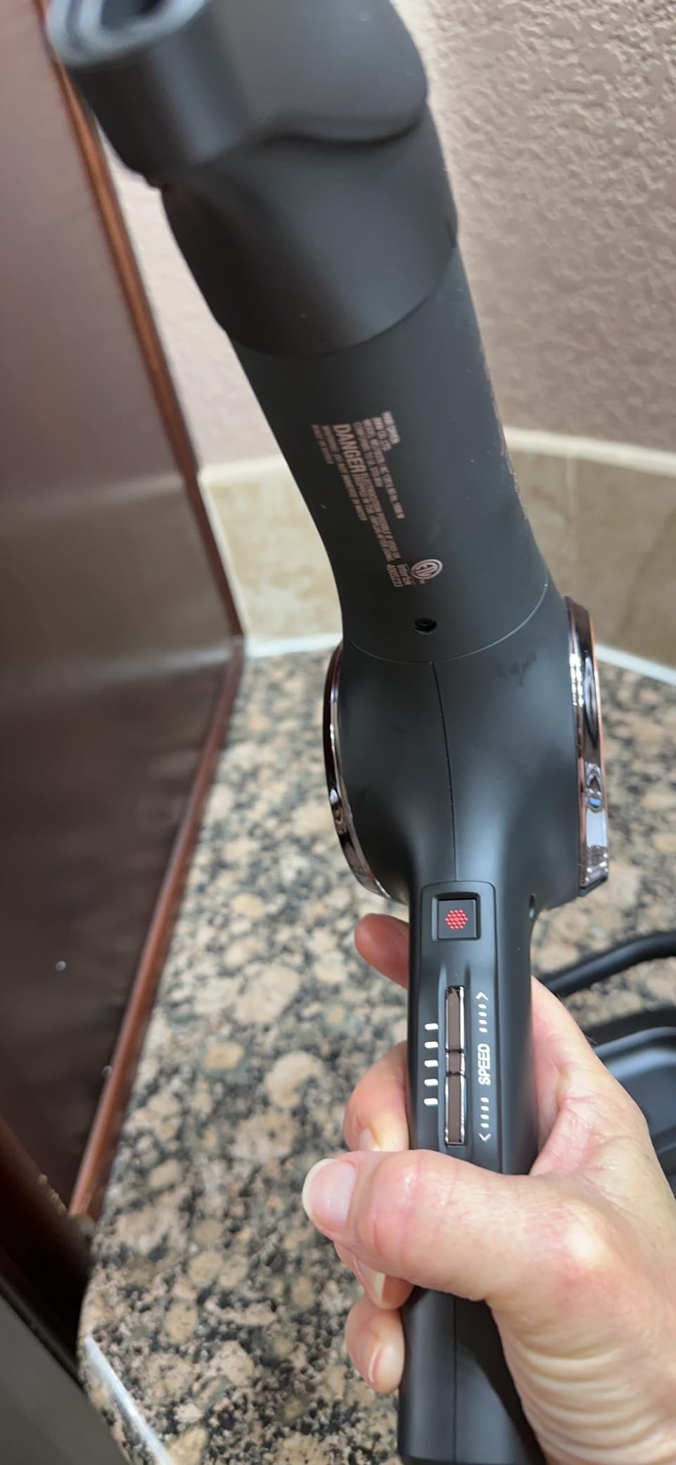 JMW Korean Professional Salon Hair Dryer AIR Sense I 15 Winds-3 Heat X 5 Speed Mix, 2 Nozzles & Dryer Stand, Upgrade BLDC Motor, 100% Cool Shot, Smart Memory, Fast Drying, Quiet and Long-Lasting customer photo 2