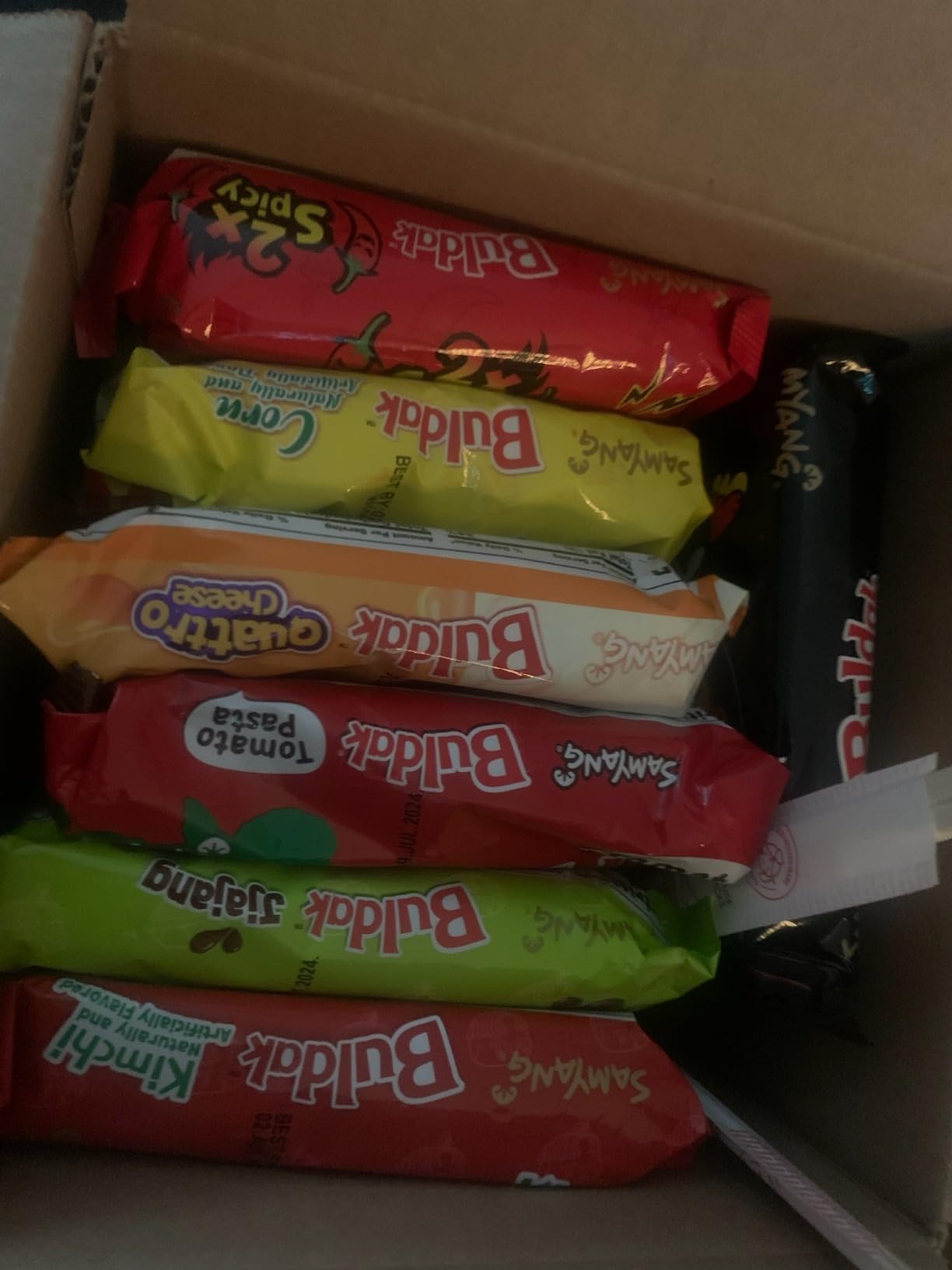 Asian Ramen Gift - Character Box | 8 Korean Ramen + 2 Chopsticks | Gift for Korean Food Box | The Spicy Noodle Challenge for Student and Adult - Journey of Korea customer photo 1