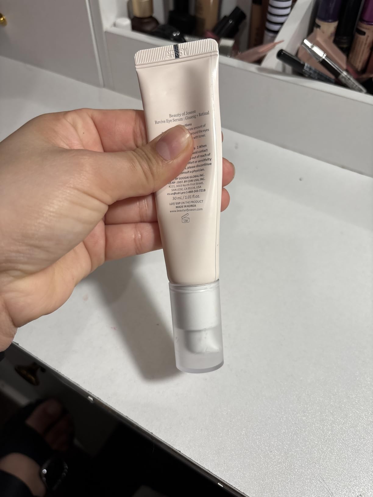 Beauty of Joseon Revive Eye Serum with Retinal Niacinamide Correction for Puffy Eye Bags Fine Lines Dark Circles Wrinkles, Korean Skin Care 30ml customer photo 2