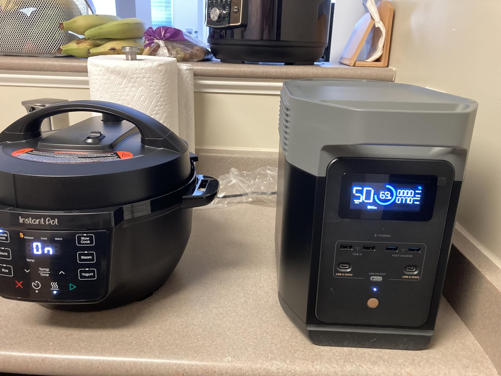 Instant Pot 6QT RIO 7-in-1 Multi-Cooker, Pressure Cooker, Slow cook, Sauté, Steam, Rice Maker, Yogurt, & Warmer, Black, 6 Quarts customer photo 2